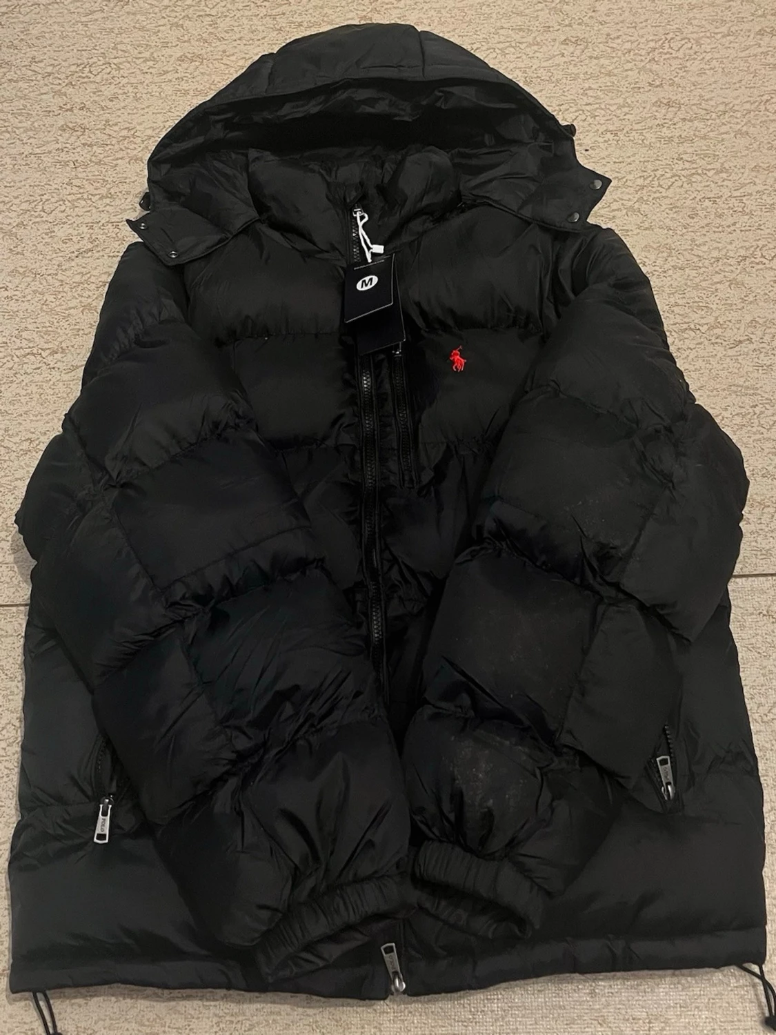 Svart pufferjacka från Polo Ralph Lauren