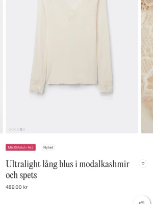 Intimissimi  -  Säljer den här tröjan för jag använder den inte ❤️Storlek S färg vit❤️Den har inga hål den är från Intimissimi❤️Om ni vill ha bilder på den så kan ni bara fråga mig 