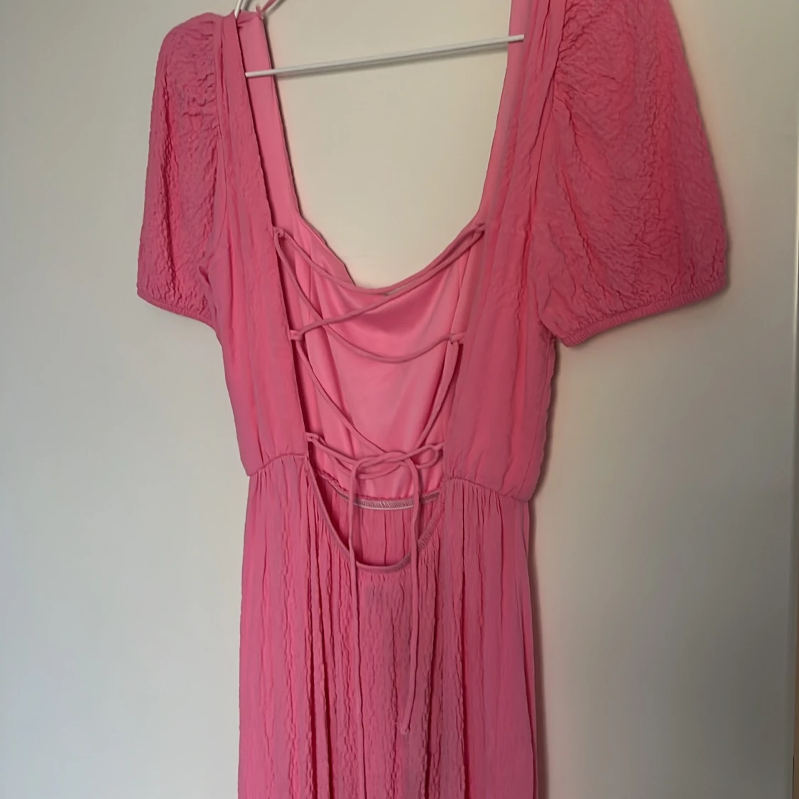 Rosa långklänning från Stradivarius - 1