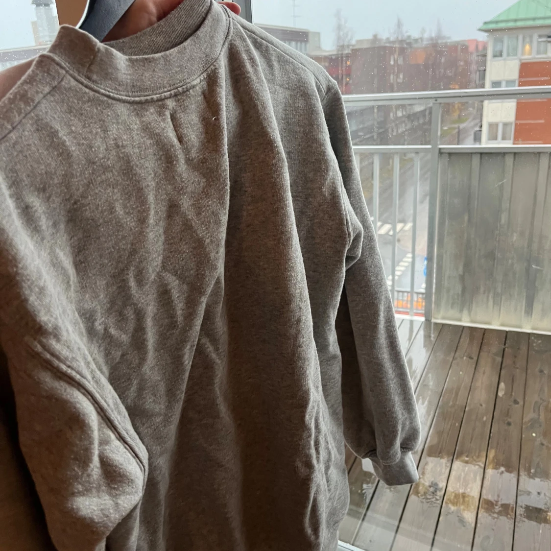 Grå sweatshirt vintage - 1