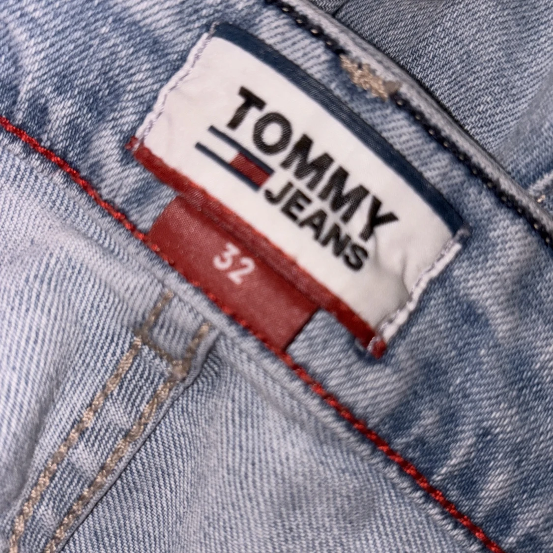 Ljusblå jeansshorts Tommy Jeans - 4