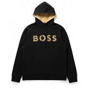 HugoBoss hoodie  - Tjenare, jag säljer denna riktigt fina hoodien från HugoBoss. Storleken är S men sitter som en lite större small, en ”regular fit” small eller S/M. Skicket hade jag värderat till 8,5/10, finns inga defekter. Ifall du har några frågor eller funderingar skriv gärna👍