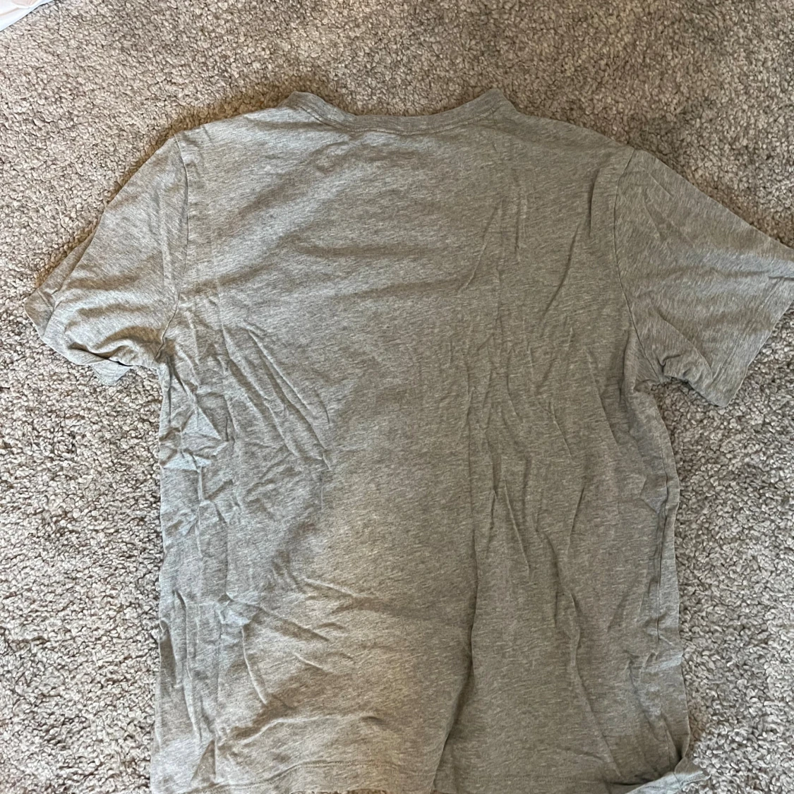 Grå Nike t-shirt i bomull - 1