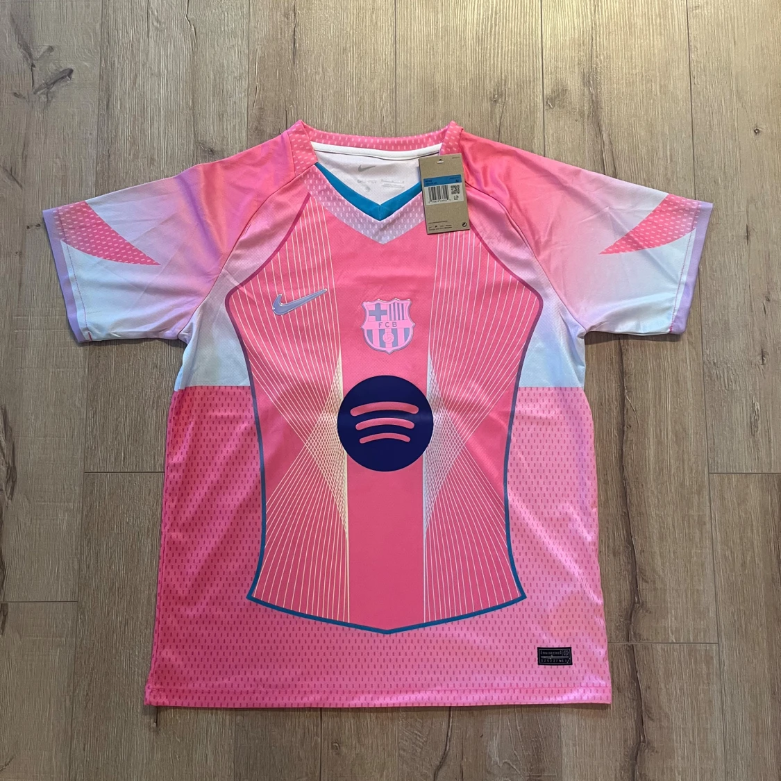 Barça Lamine Yamal rosa matchtröja - 1