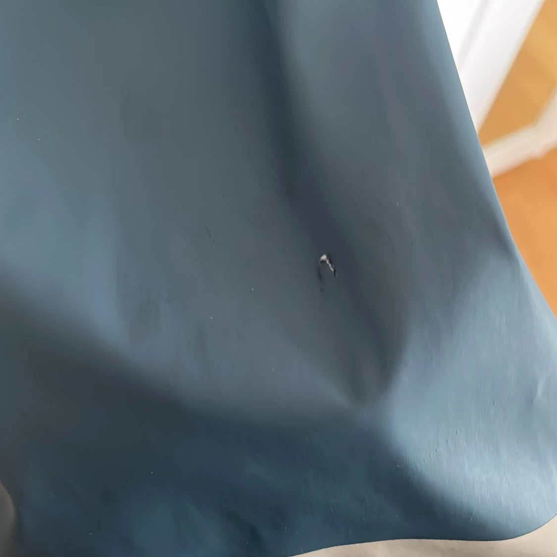 Blå täckbyxor med hängslen från EXA - 3