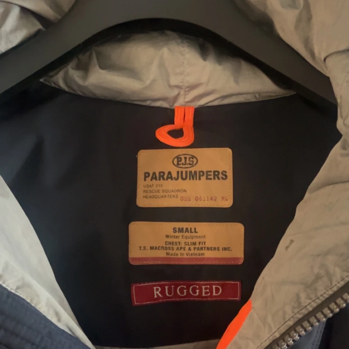 Mörkblå dunjacka Parajumpers S - 1