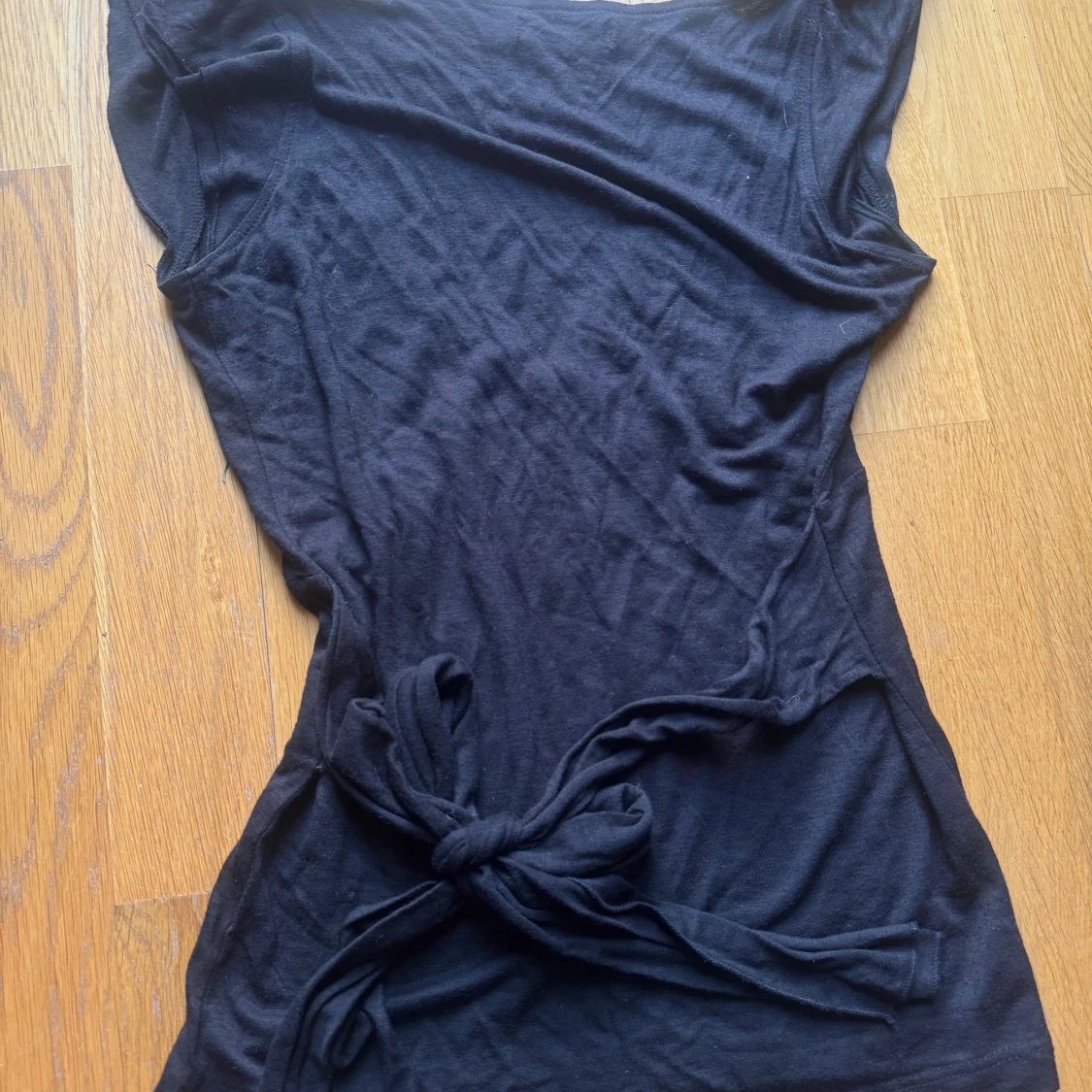 vintage paljett topp, med knytning - 4