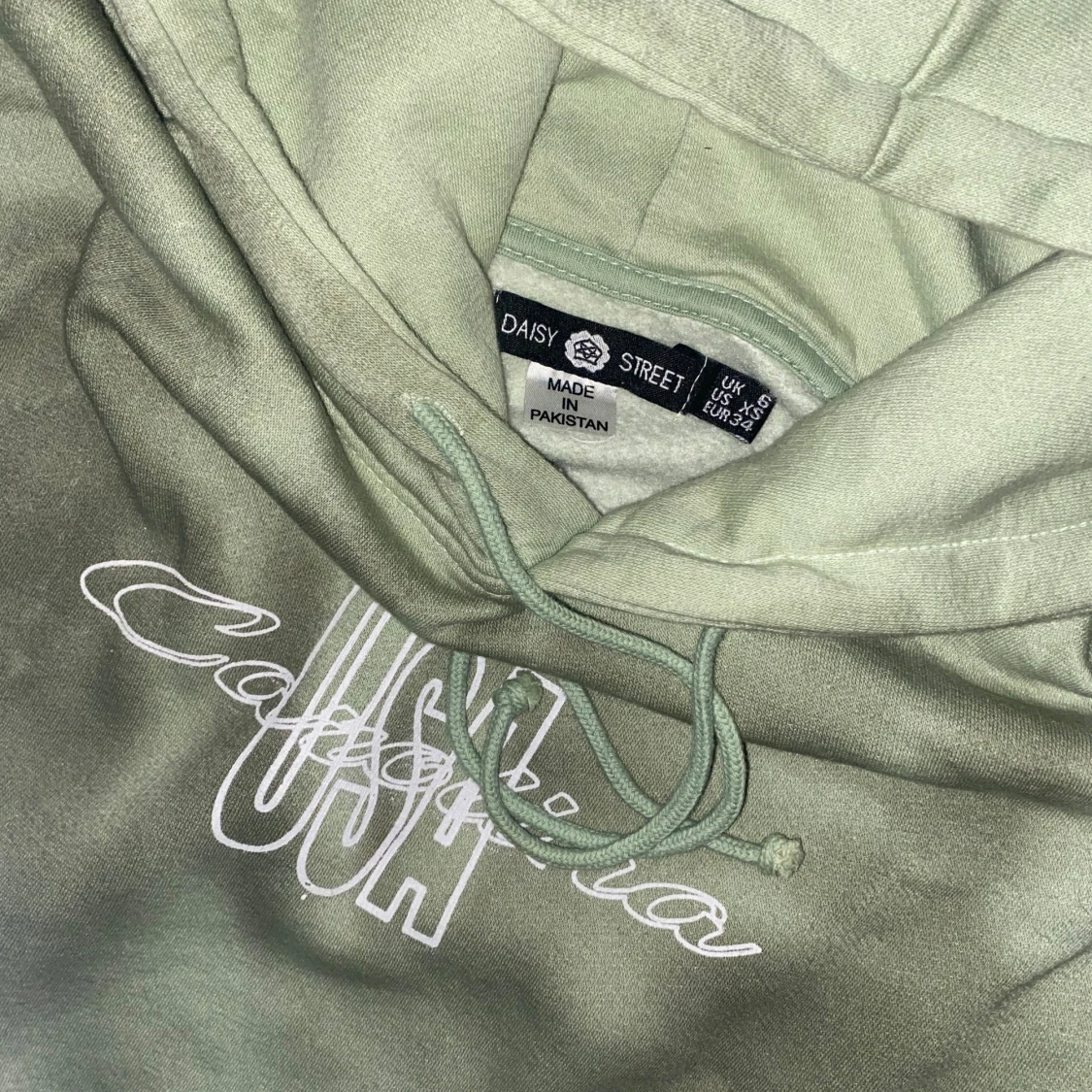 Grön hoodie Daisy Street California - 3