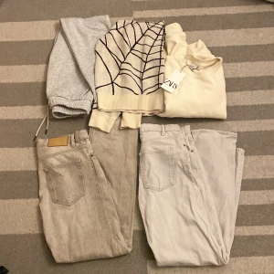 Jack and Jones + Zara bundle OBS! Aldrig använda  - Säljer en bundle med 5 klädesplagg för 899kr original pris= 2000kr. Vill bara bli av med dom eftersom att jag aldrig använt de, och behöver pengar för en resa jag sparar till.