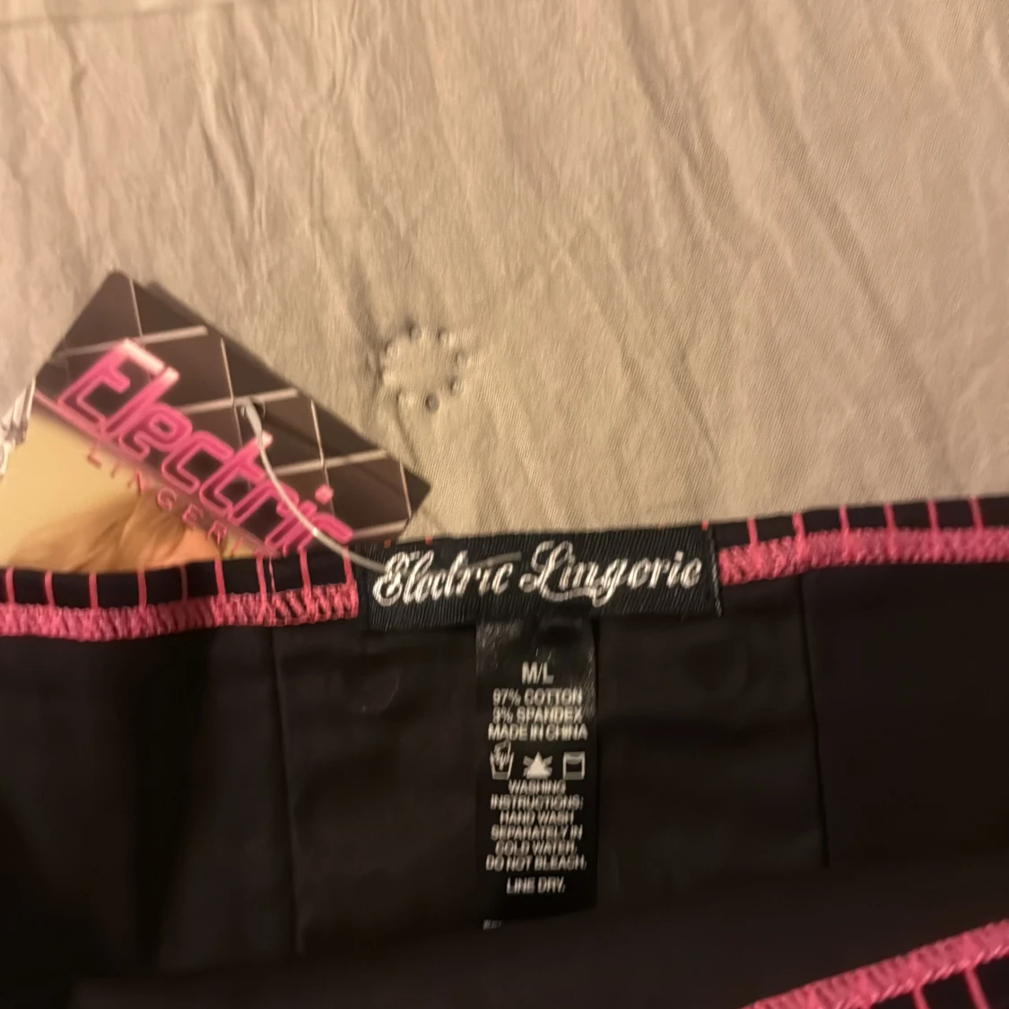 Randig minikjol från Electric Lingerie - 3