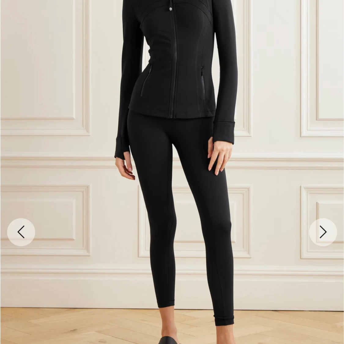Svart lululemon dfyne jacket  - 1