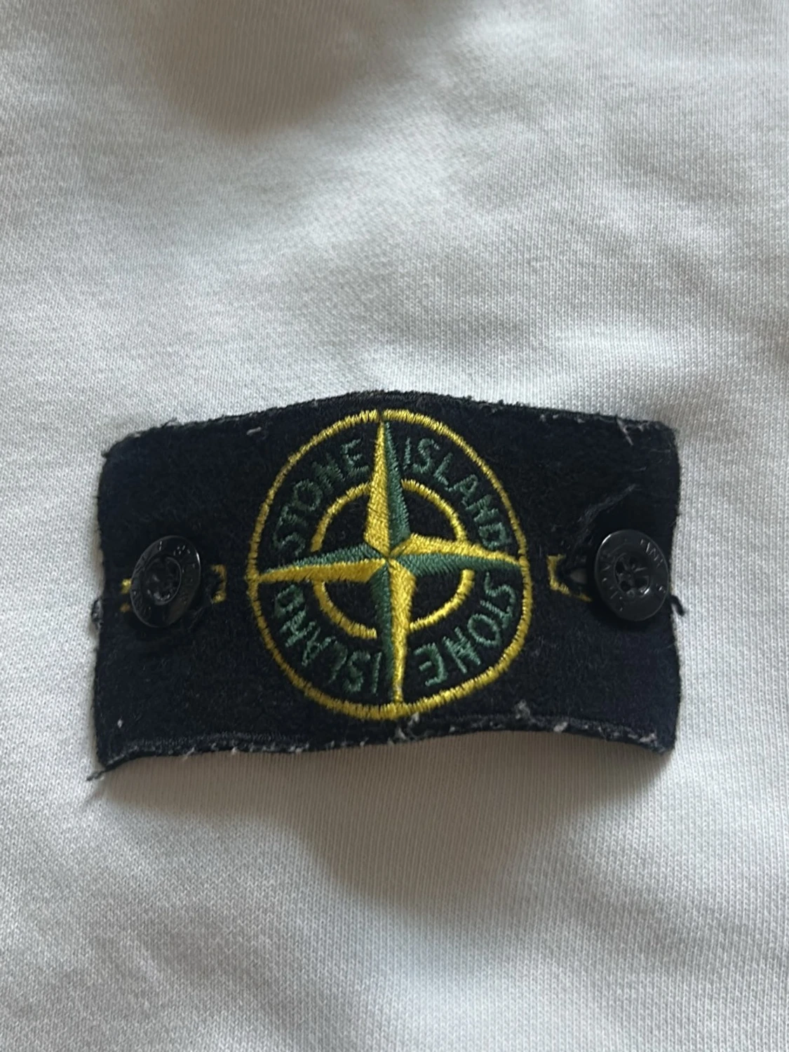 Vit sweatshirt från Stone Island - 2