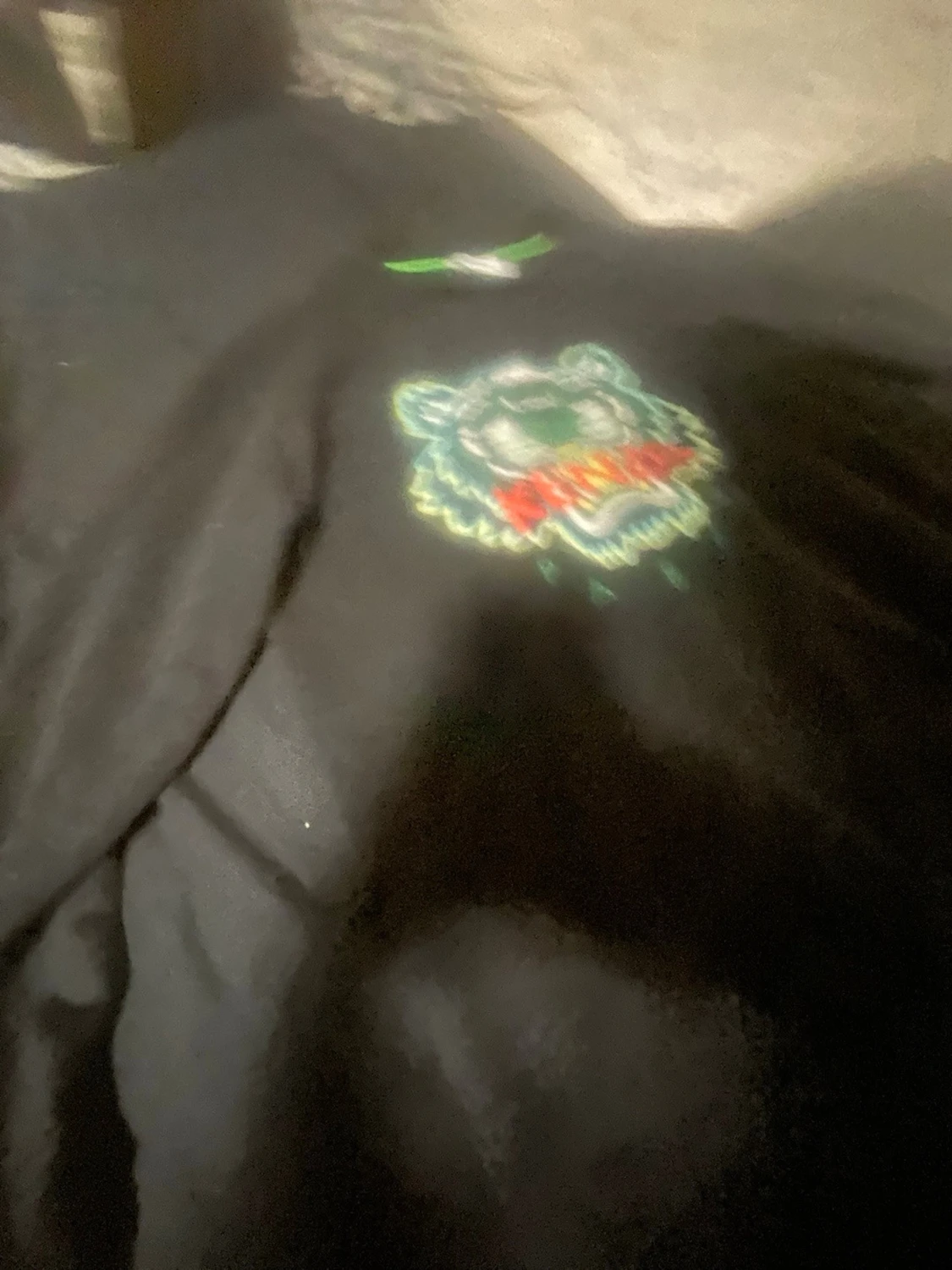 Svart sweatshirt med tiger från Kenzo - 3