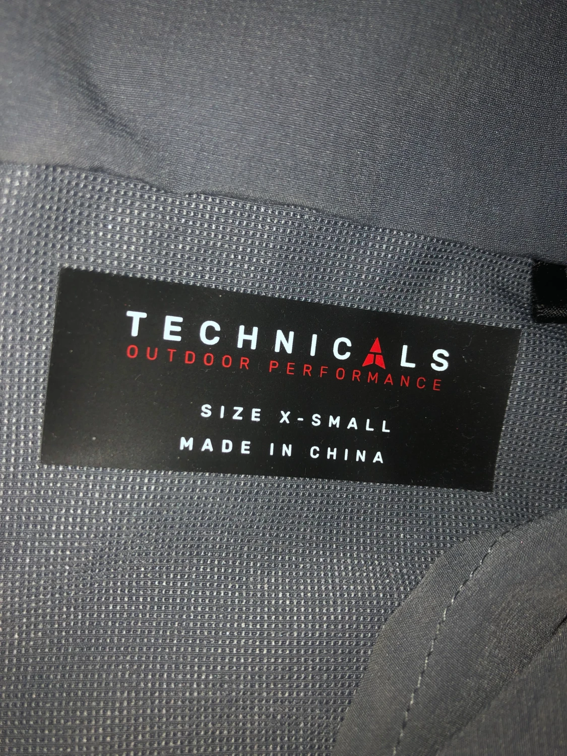 Grå vindjacka från Technicals XS - 2