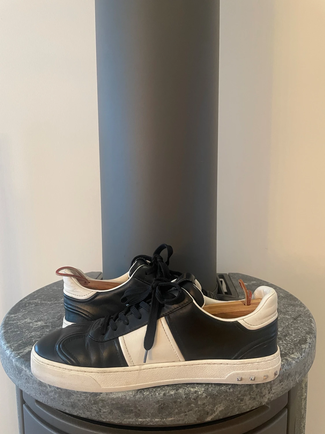 Flycrews läder svart - 2