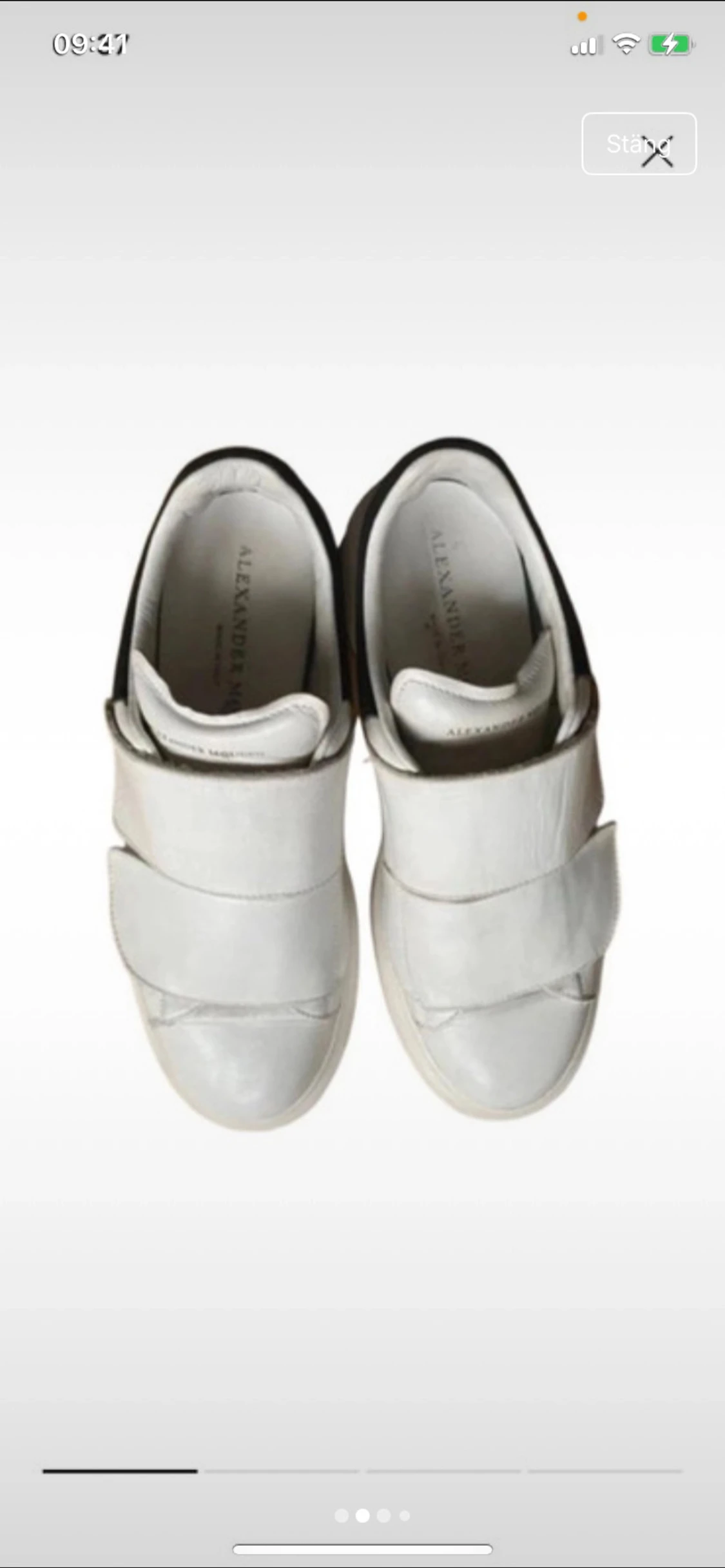 Alexander McQueen vita sneakers - 1