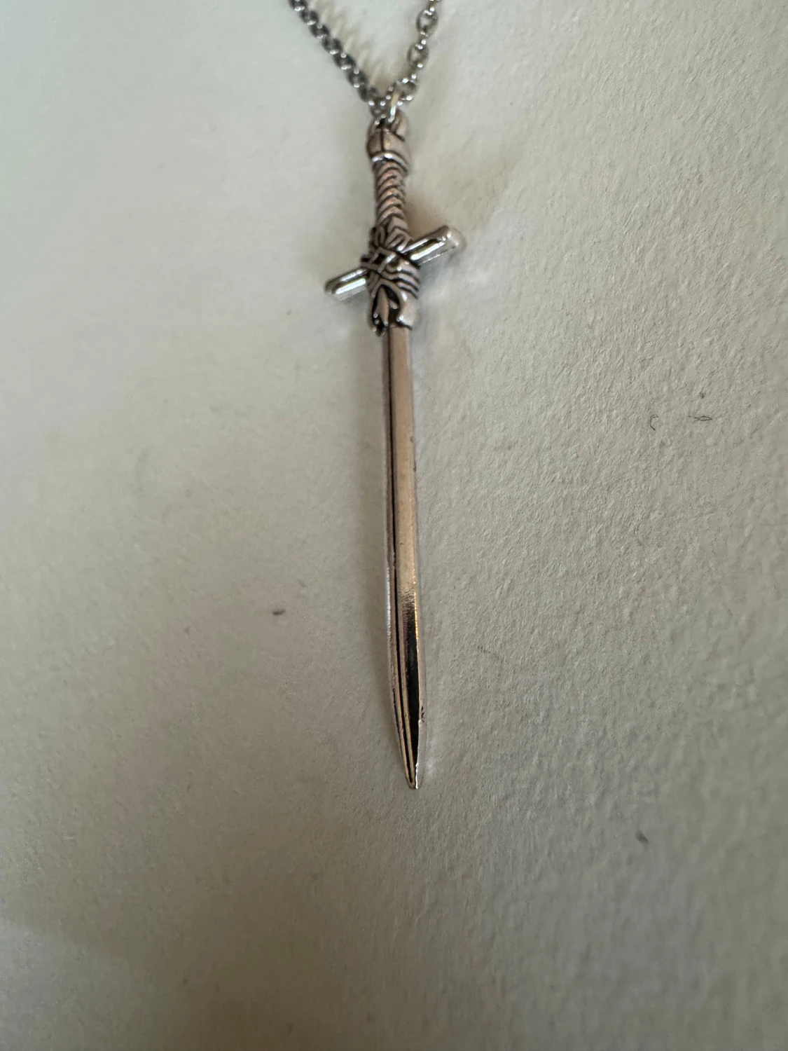 Silverhalsband svärd  - 2