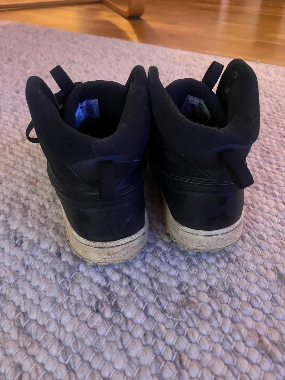 Nike Air Force 1 High svart, strl 44 - 2