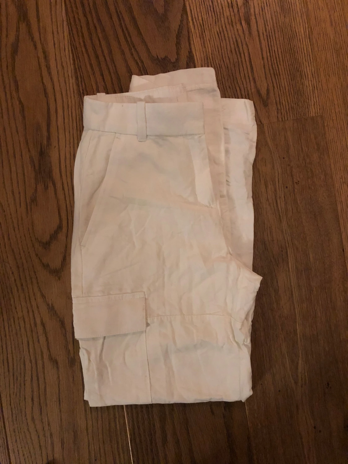 Vita cargobyxor stl 36 - 2