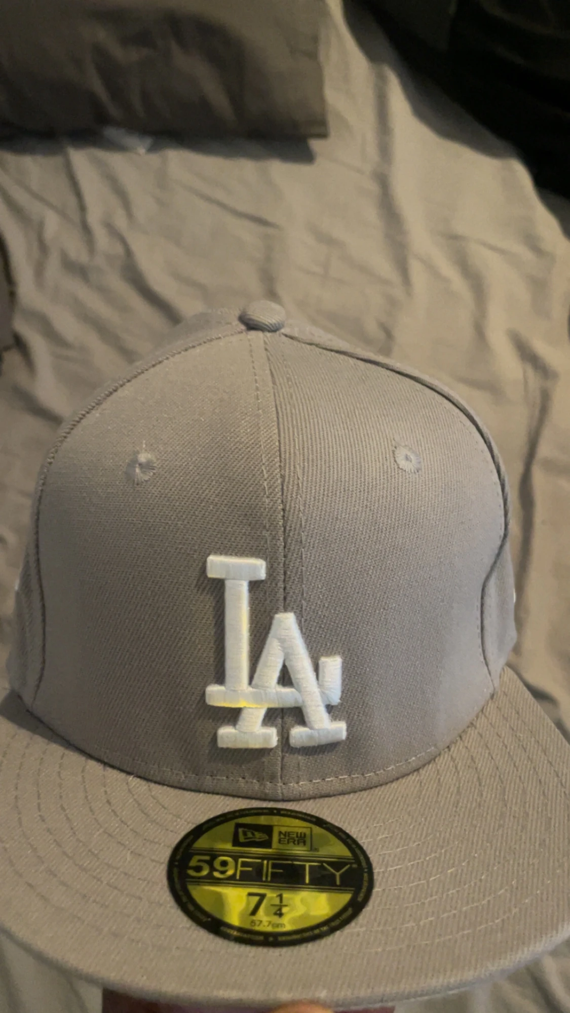 Grå LA Dodgers 59FIFTY keps New Era