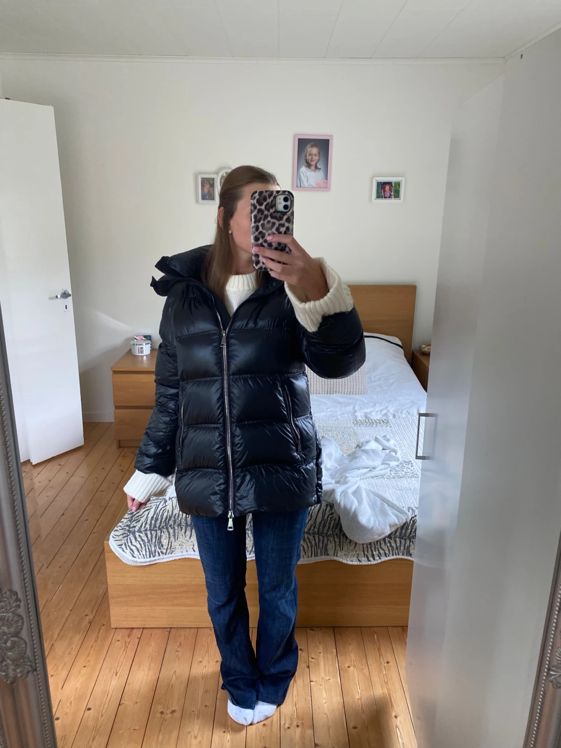 Svart pufferjacka från Massimo Dutti - 4