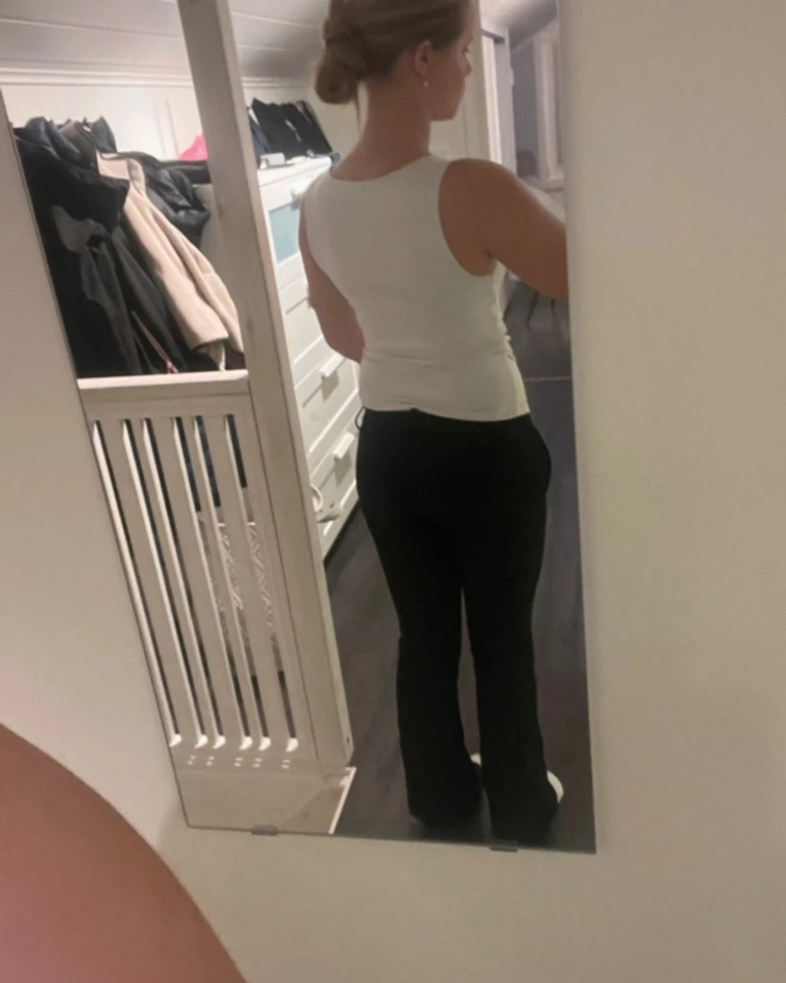 Lågmidjade kostymbyxor - 5