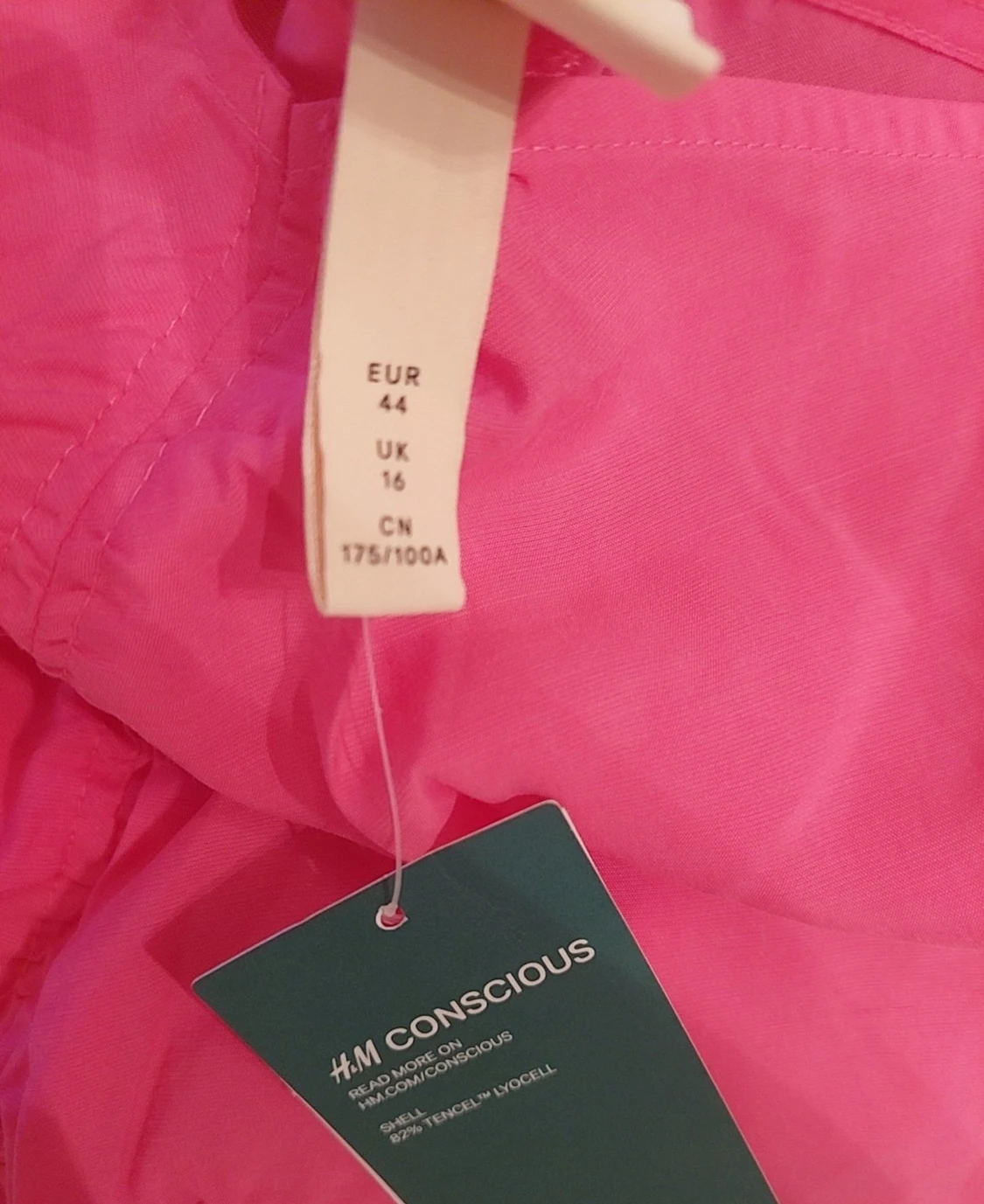 Rosa långklänning från H&M Conscious - 4