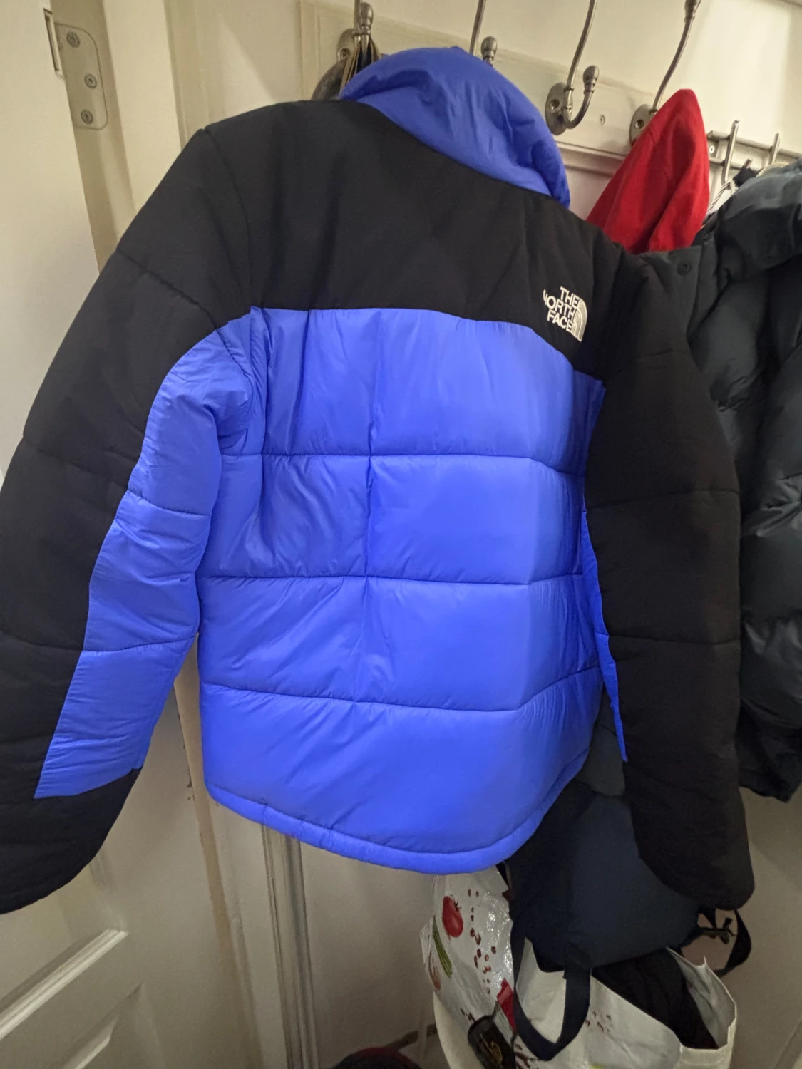 Blå pufferjacka från The North Face - 1