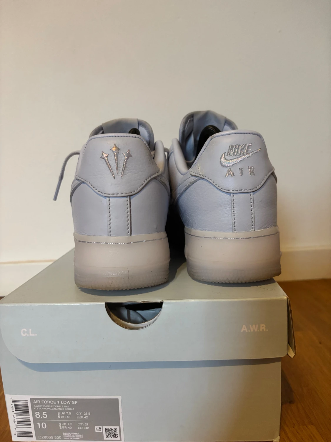 Nike Air Force 1 Low SP ljusblå - 3