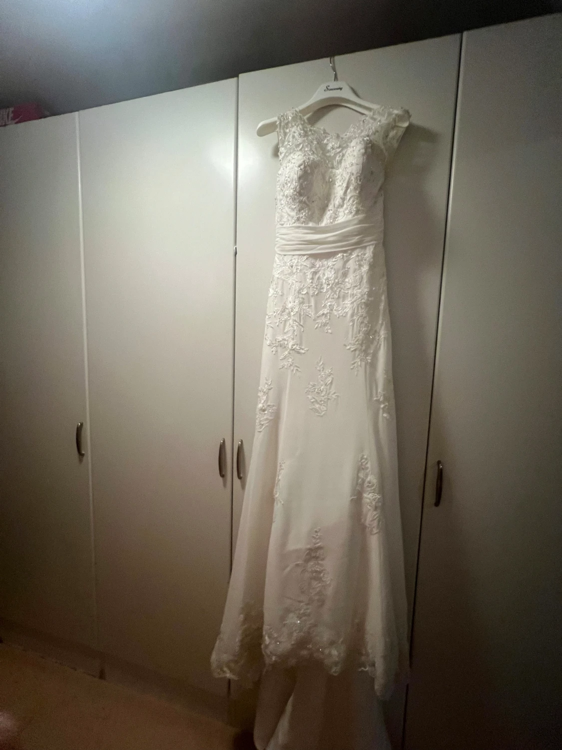 Vit långklänning från Rafaëla Mode - 5