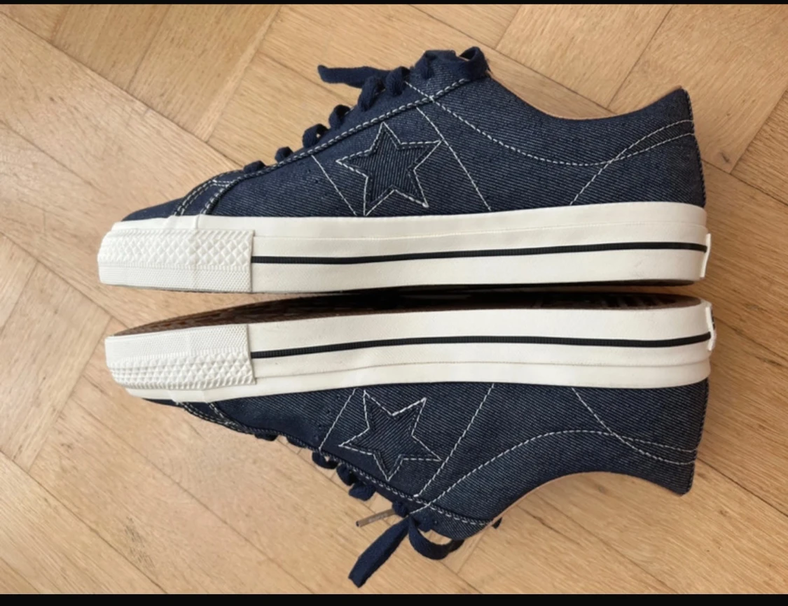 Converse One Star denim sneakers - 2