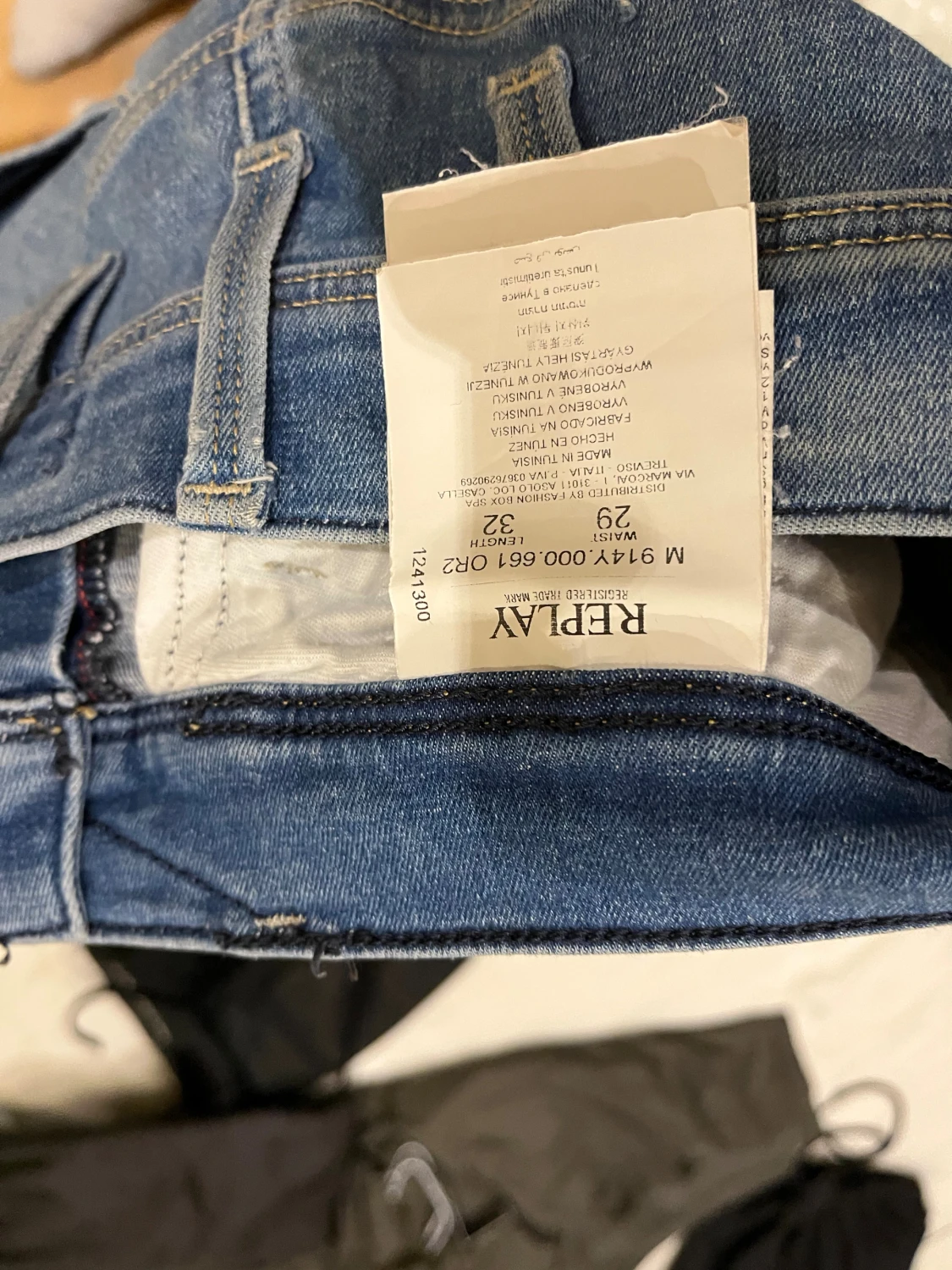 Replay Hyperflex blå jeans, W29 L32 - 3