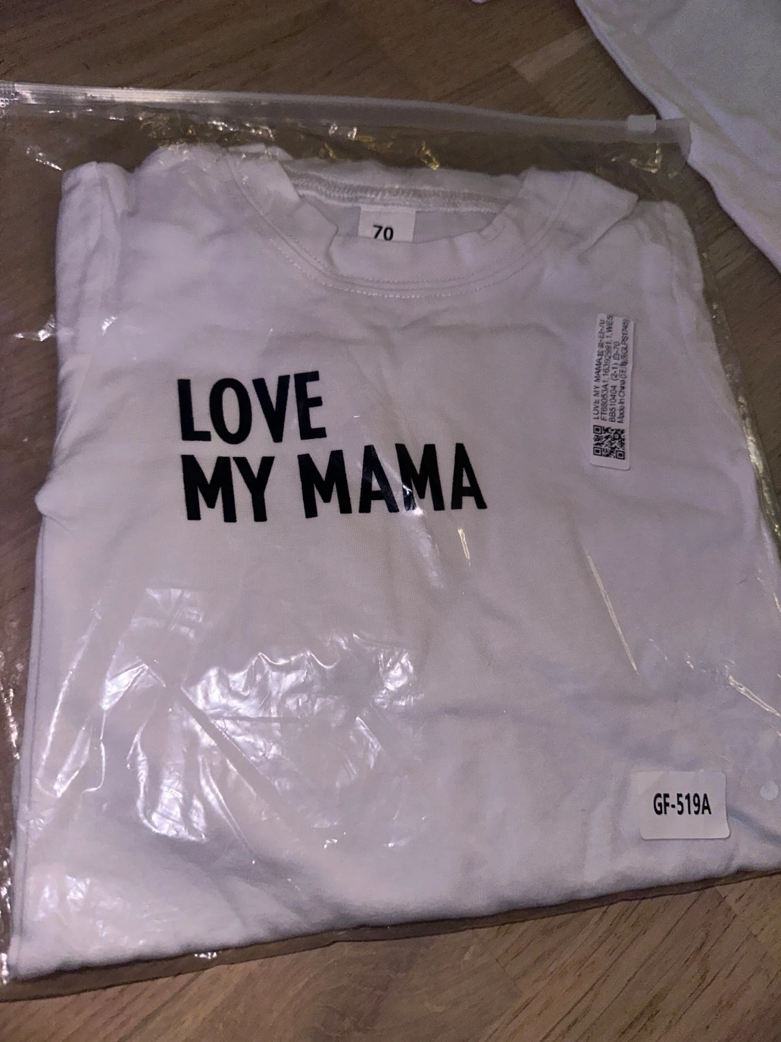 Grå mjukisbyxor med snörning barn Set med T-shirt och Byxor - 2