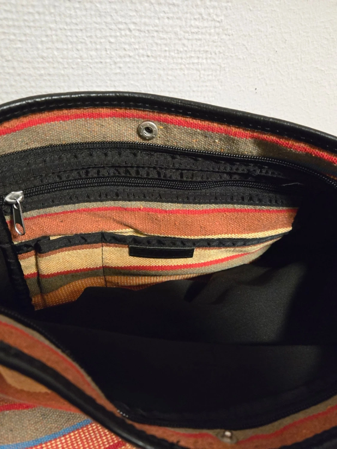 Randig axelväska  - 1