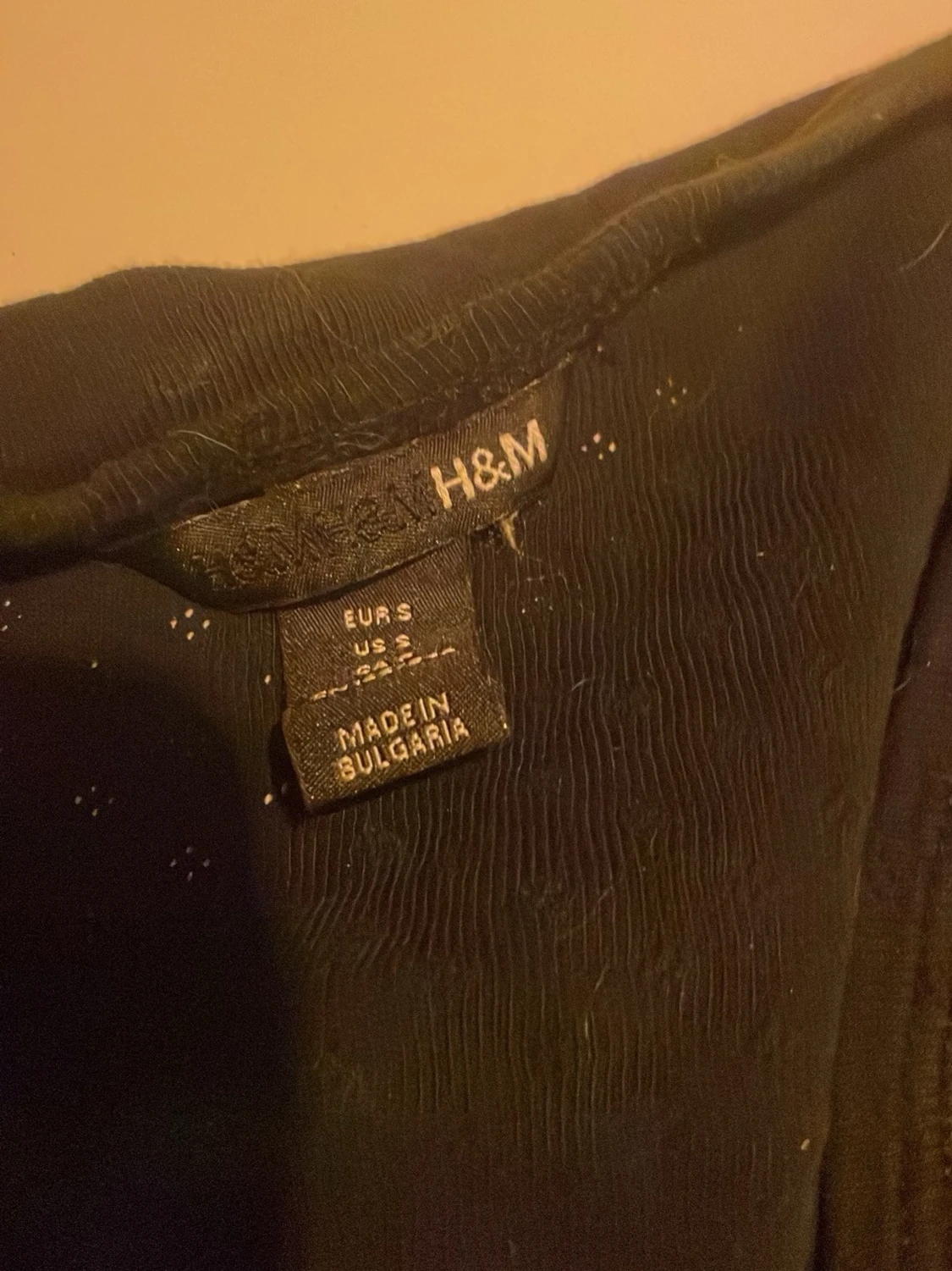 Svart kofta från H&M med knappar - 2