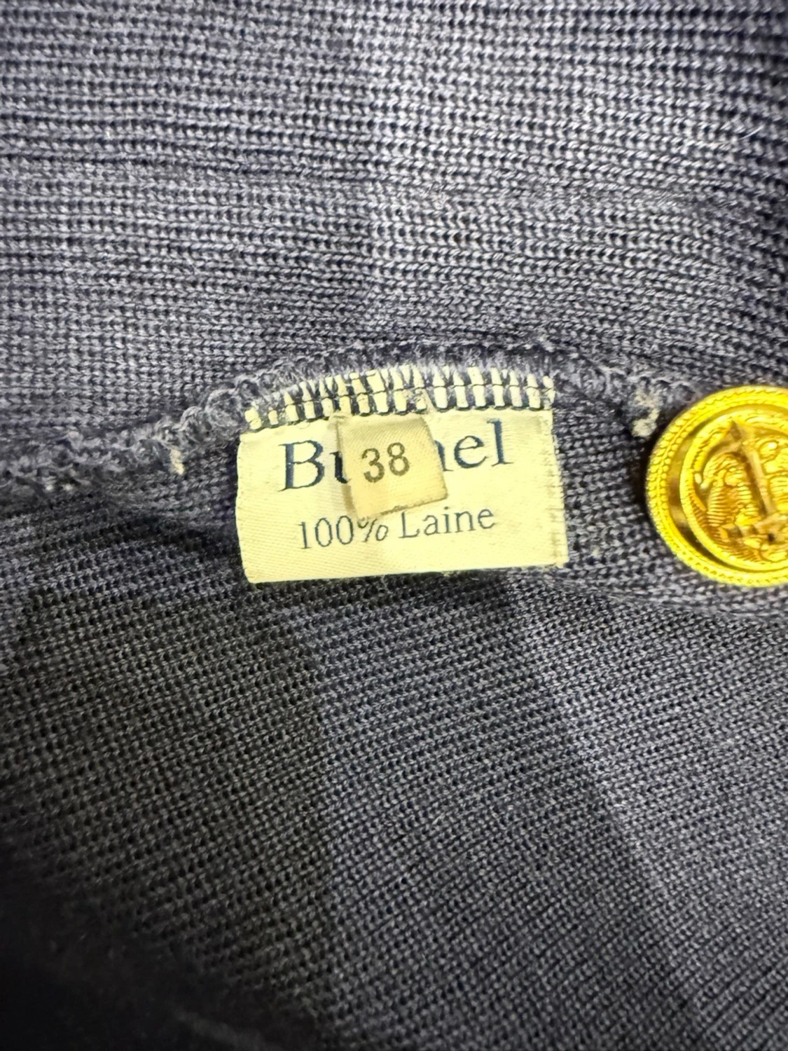 Busnel kavaj/jacka  – klassisk marinblå - 5