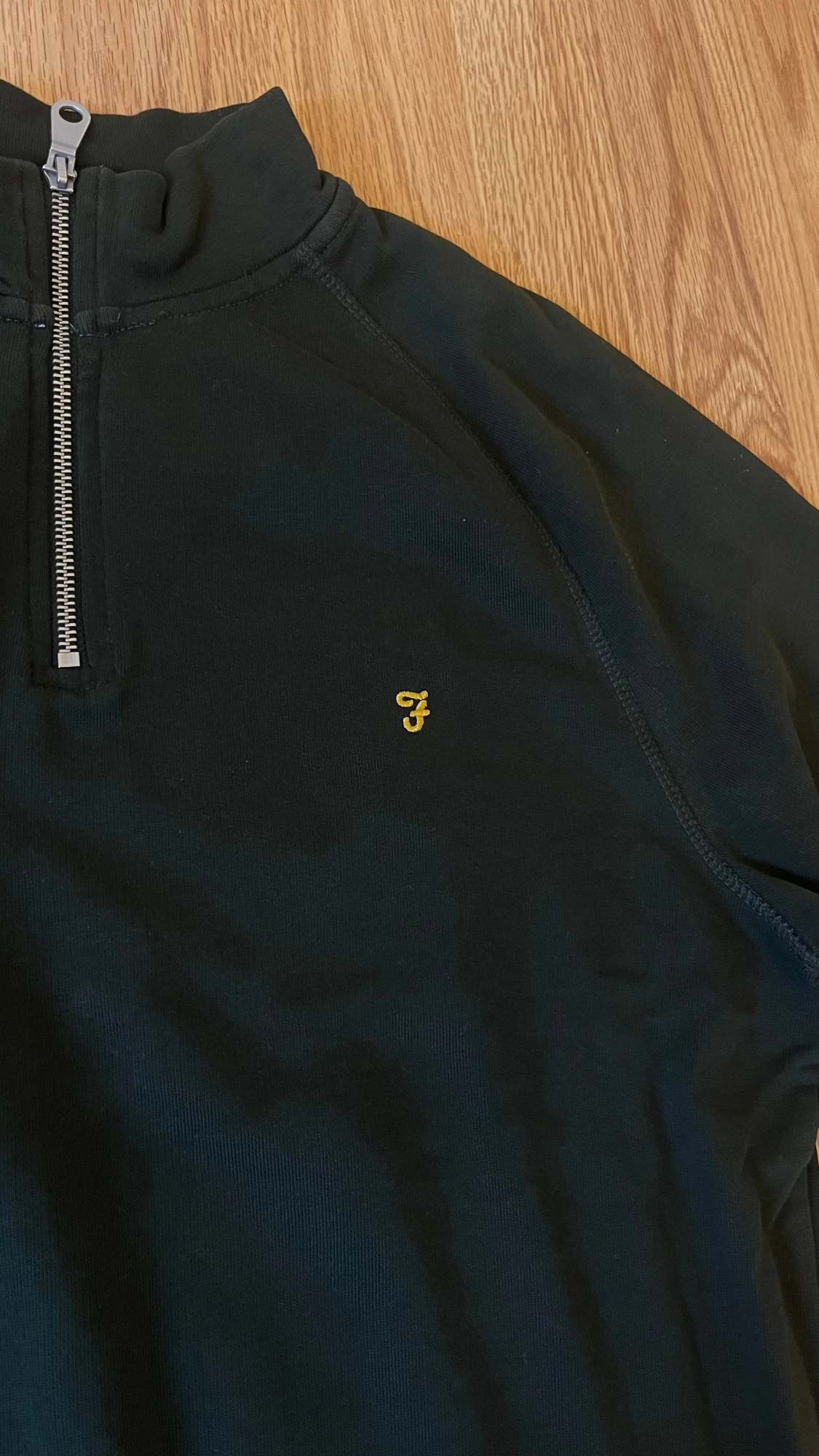 Grön half zip tröja från Farah - 1