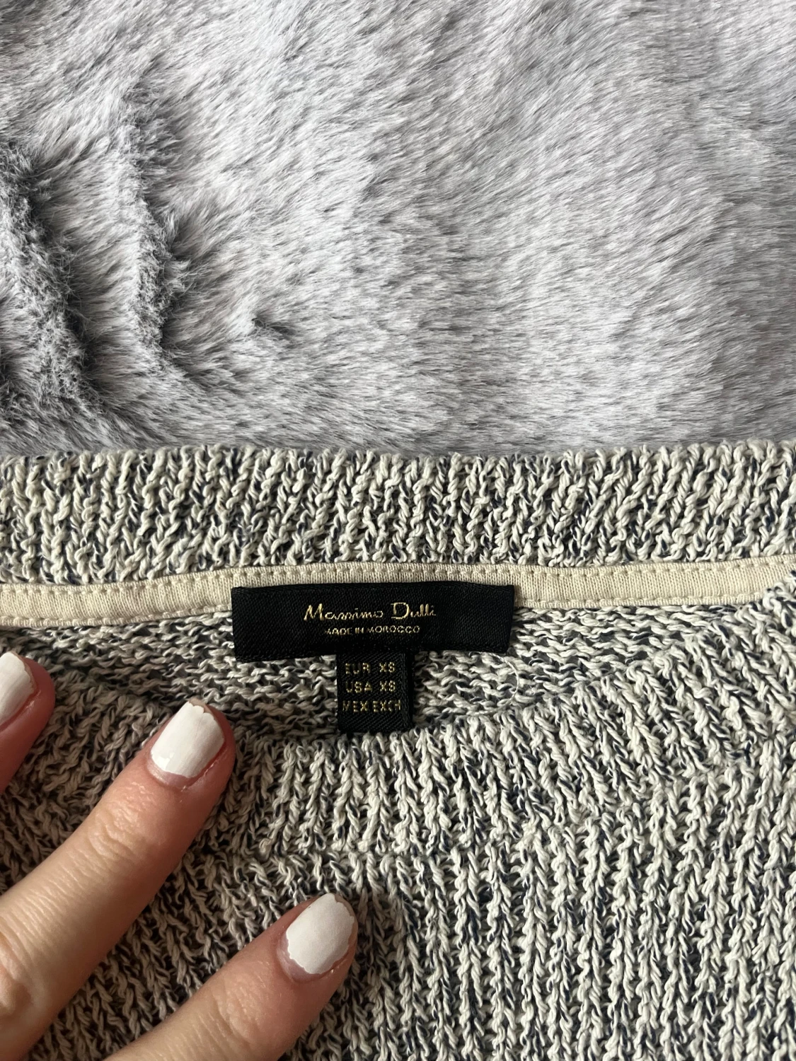 Stickad topp från Massimo Dutti - 1