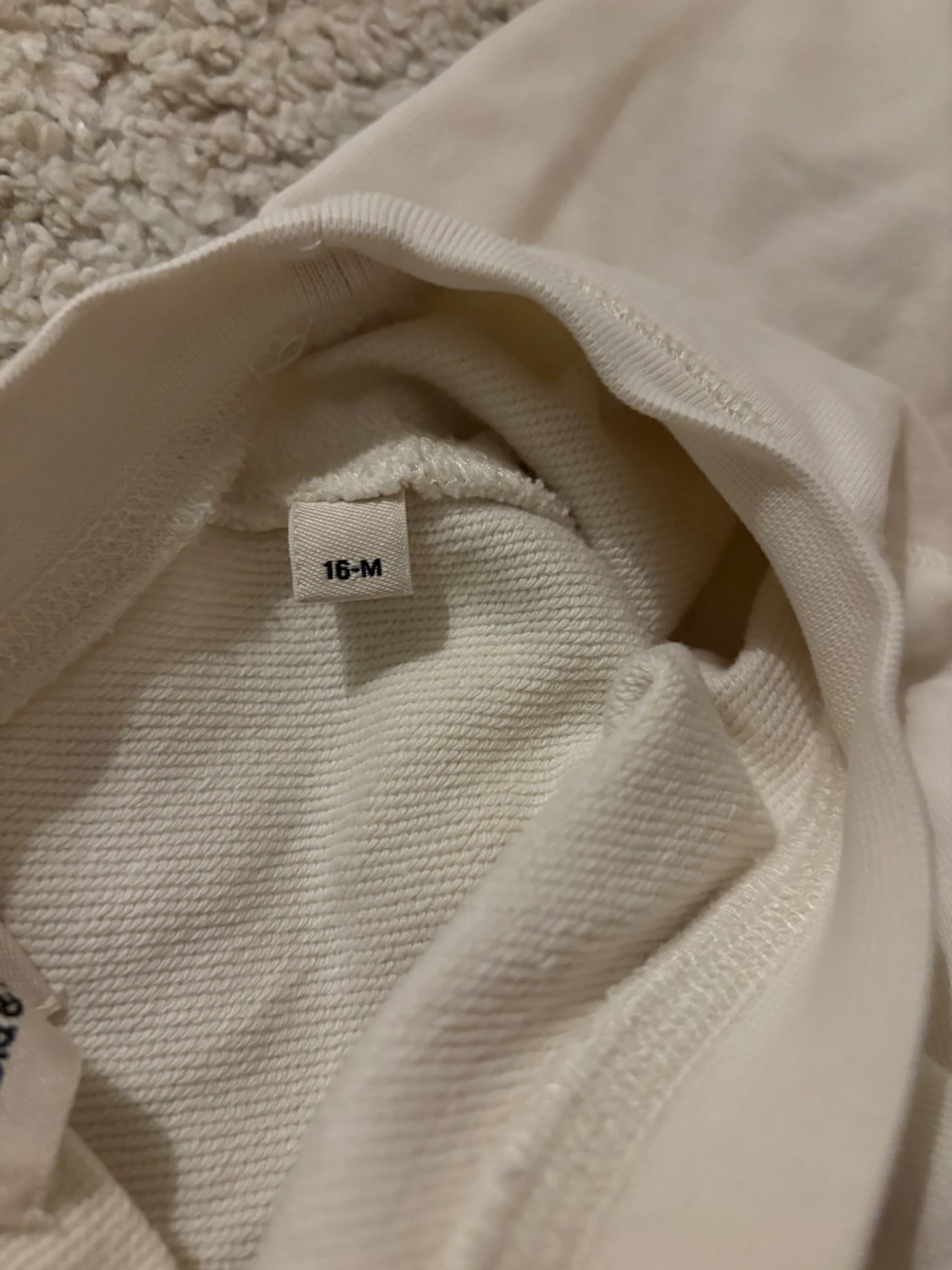 Vit tjocktröja från Zadig& voltare   - 2