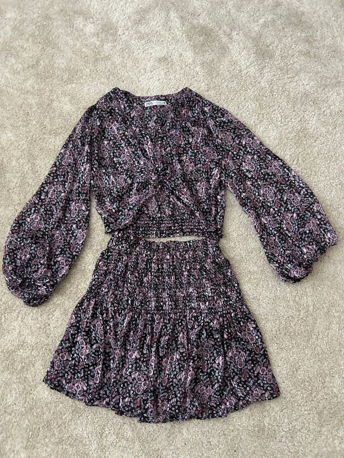 Blommigt set från Zara