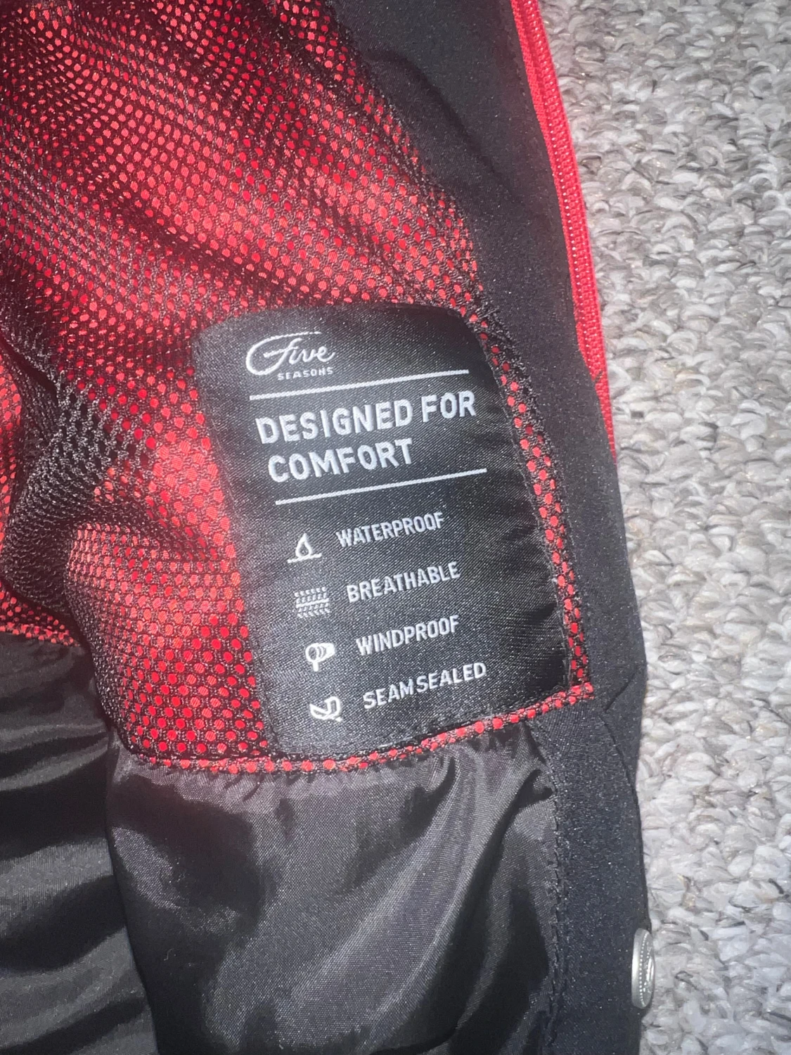 Svart vindjacka från Five Seasons - 4