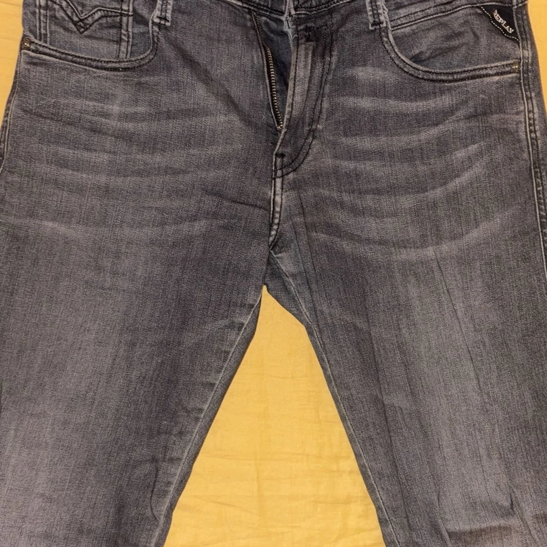 Replay Anbass slim fit jeans grå - 1