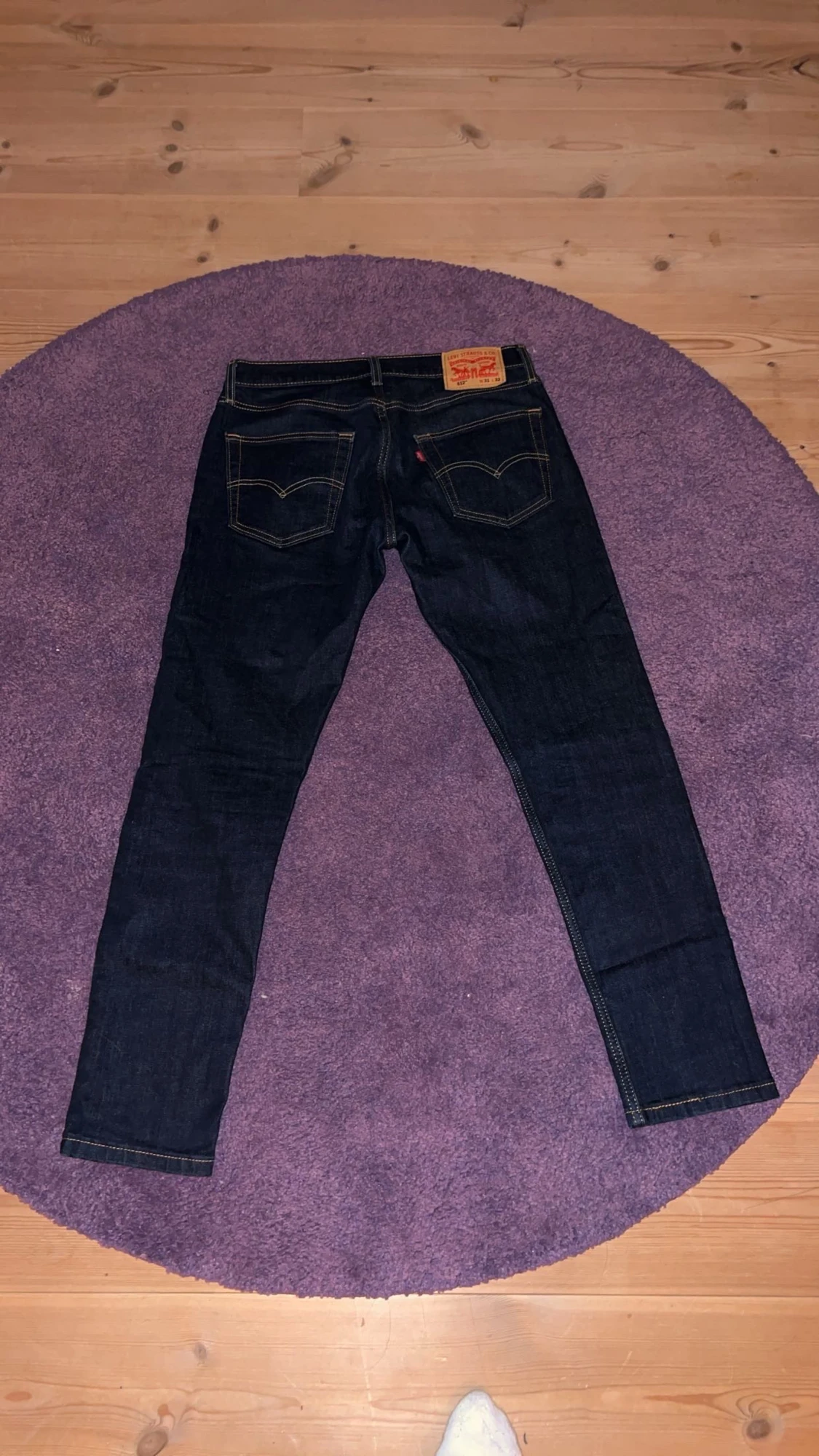 Levi's 512 mörkblå jeans W31 L32 - 2