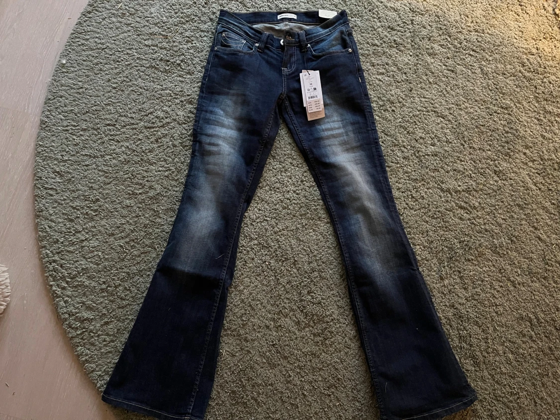 Perfekt Jeans blå bootcut jeans