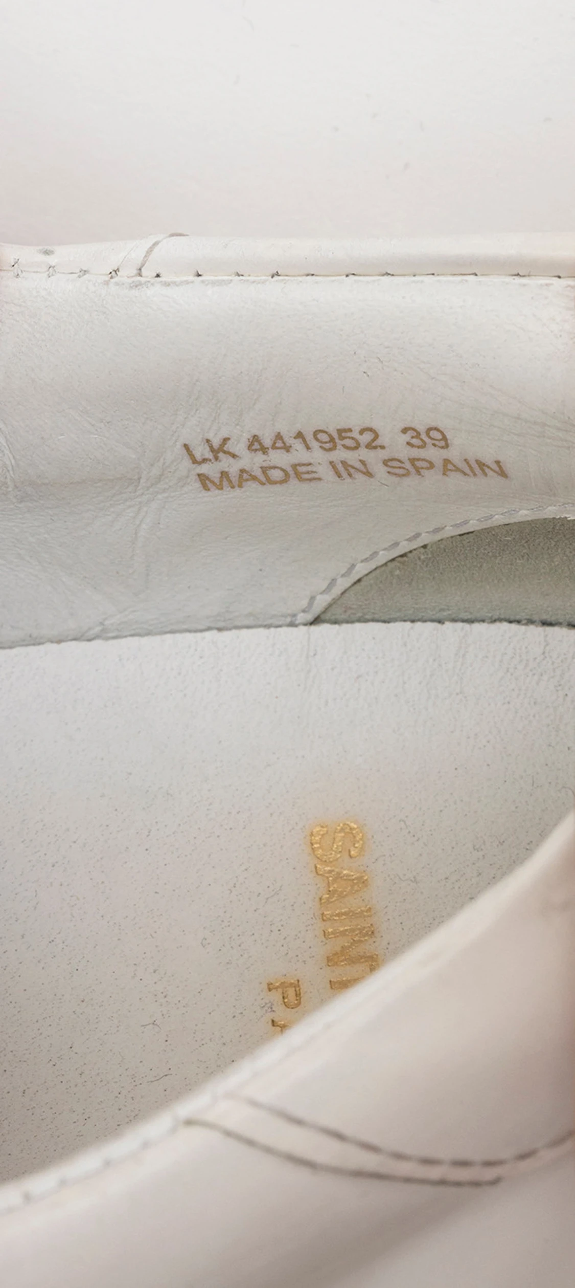 Saint Laurent vita sneakers med leoparddetalj - 4