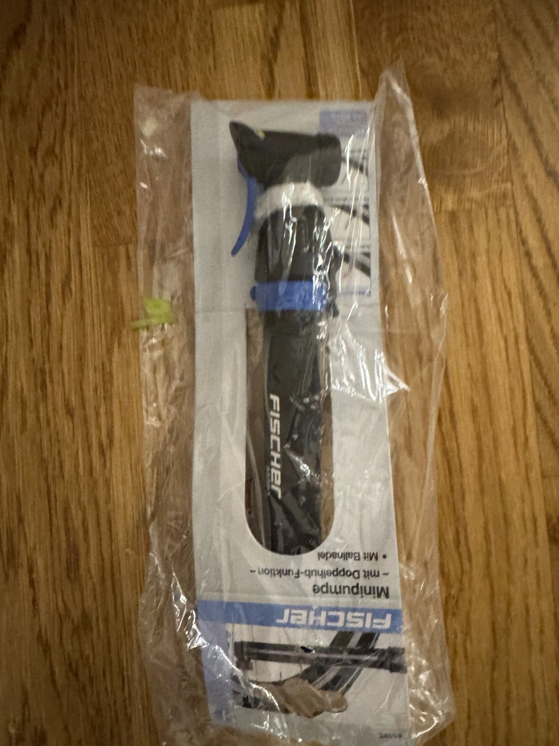 Fischer minipump svart/blå