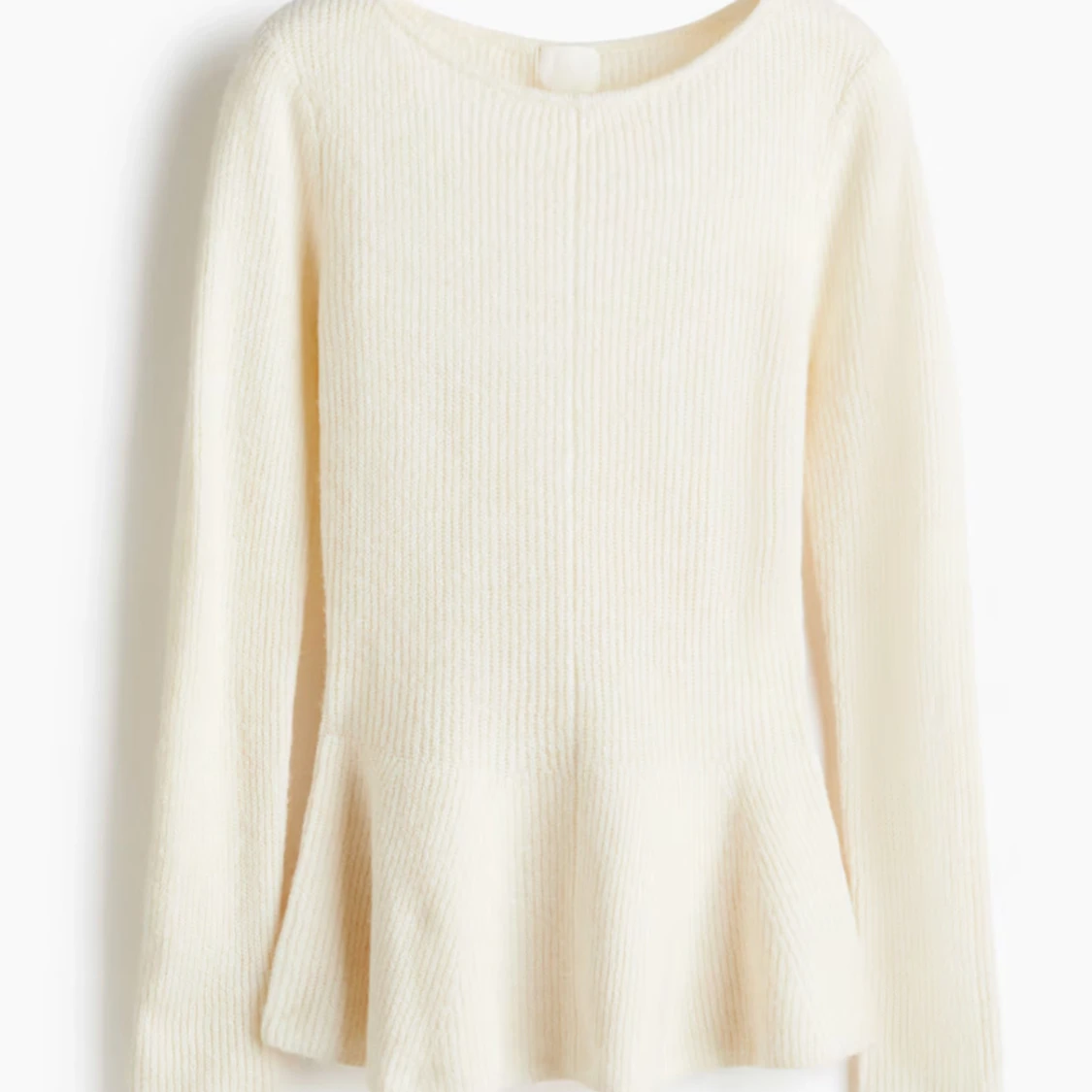 Superfin figursydd stickad tröja🤍 - 1