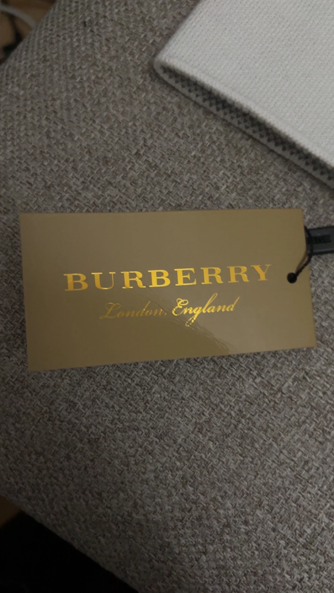 Burberry mössa med logomönster - 2
