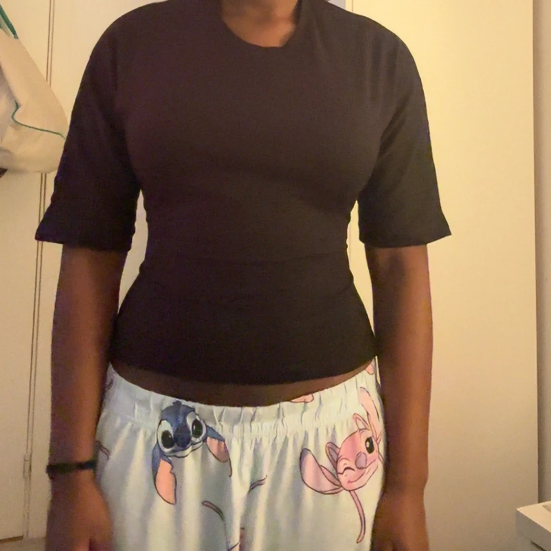 Open back tie tee  - 1