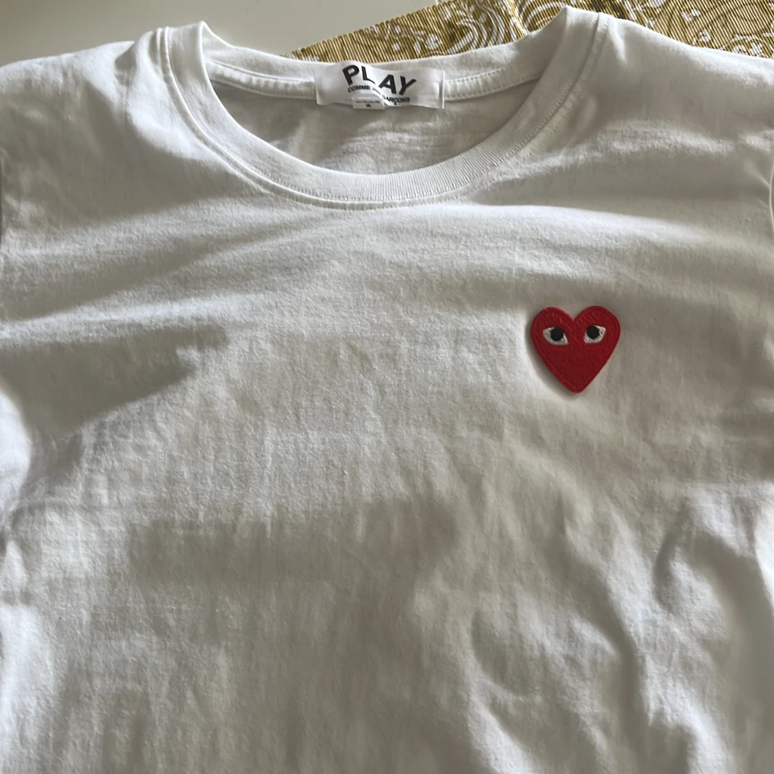 Vit Comme des Garçons Play t-shirt - 1